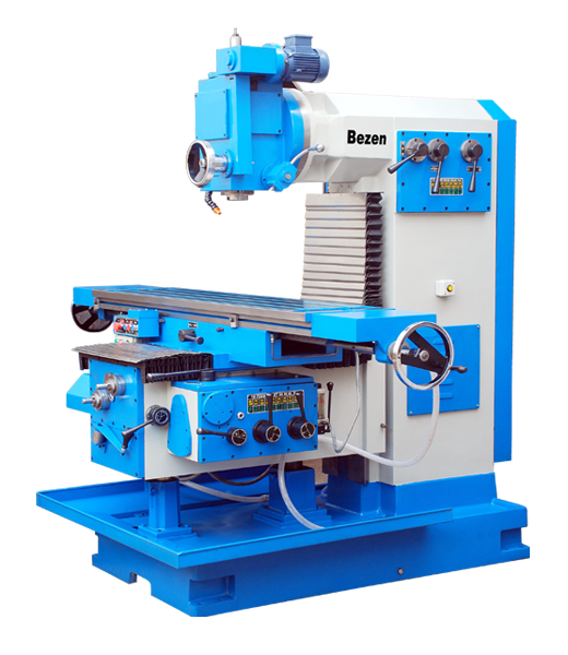 All geared vertical milling machine by Bezen Machine Tools
