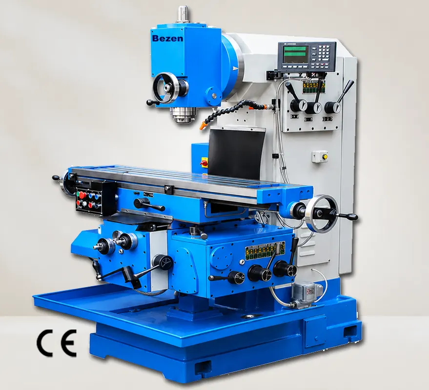 All geared vertical milling machine by Bezen Machine Tools